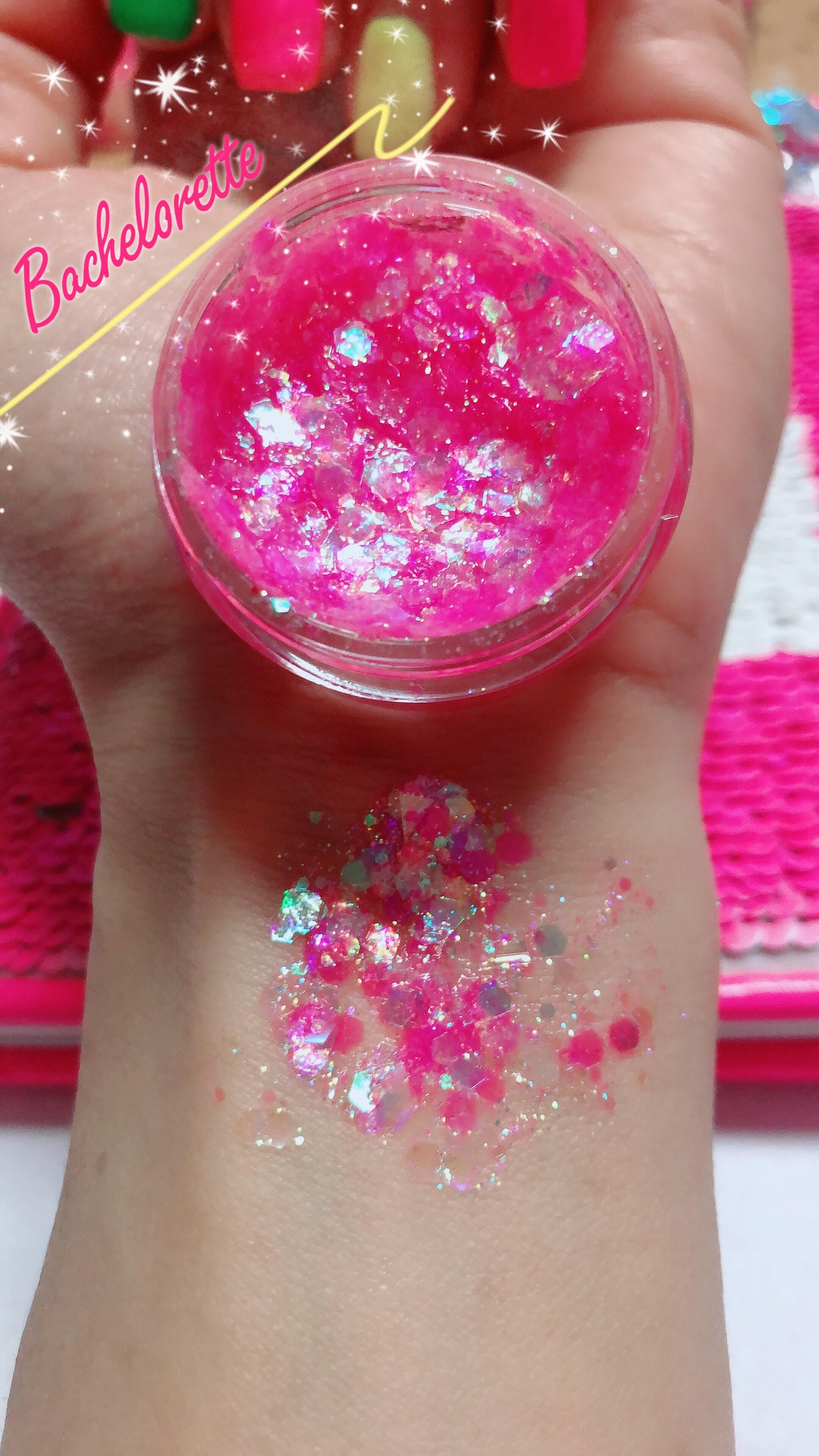 BACHELORETTE Mermaid Jelly (Face/Body/Hair) Glitter Gel