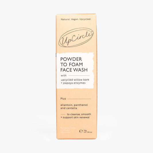 Powder to Foam Face Wash with Willow Bark + Papaya Enzymes