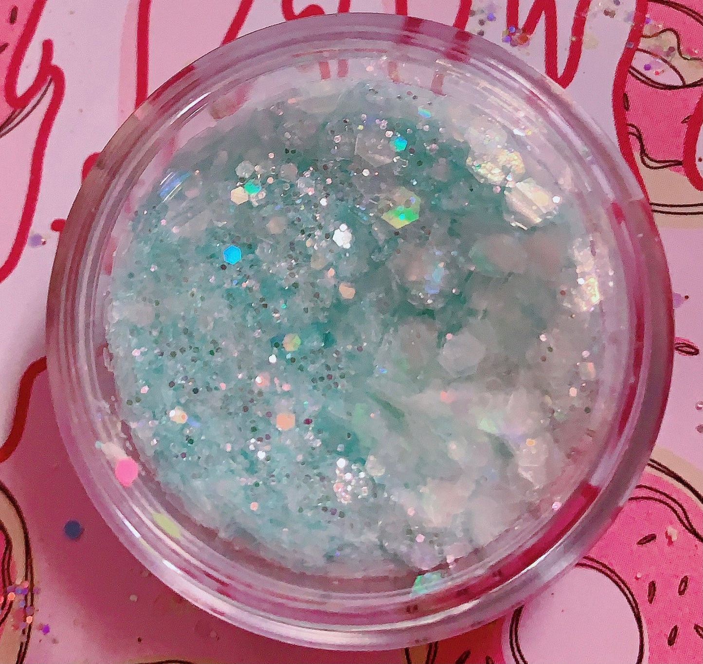 MINT CRYSTALS Chunky GlamDoll Glitter