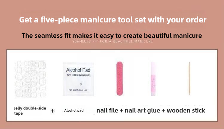 1051- Handmade press on nails fake nails removable