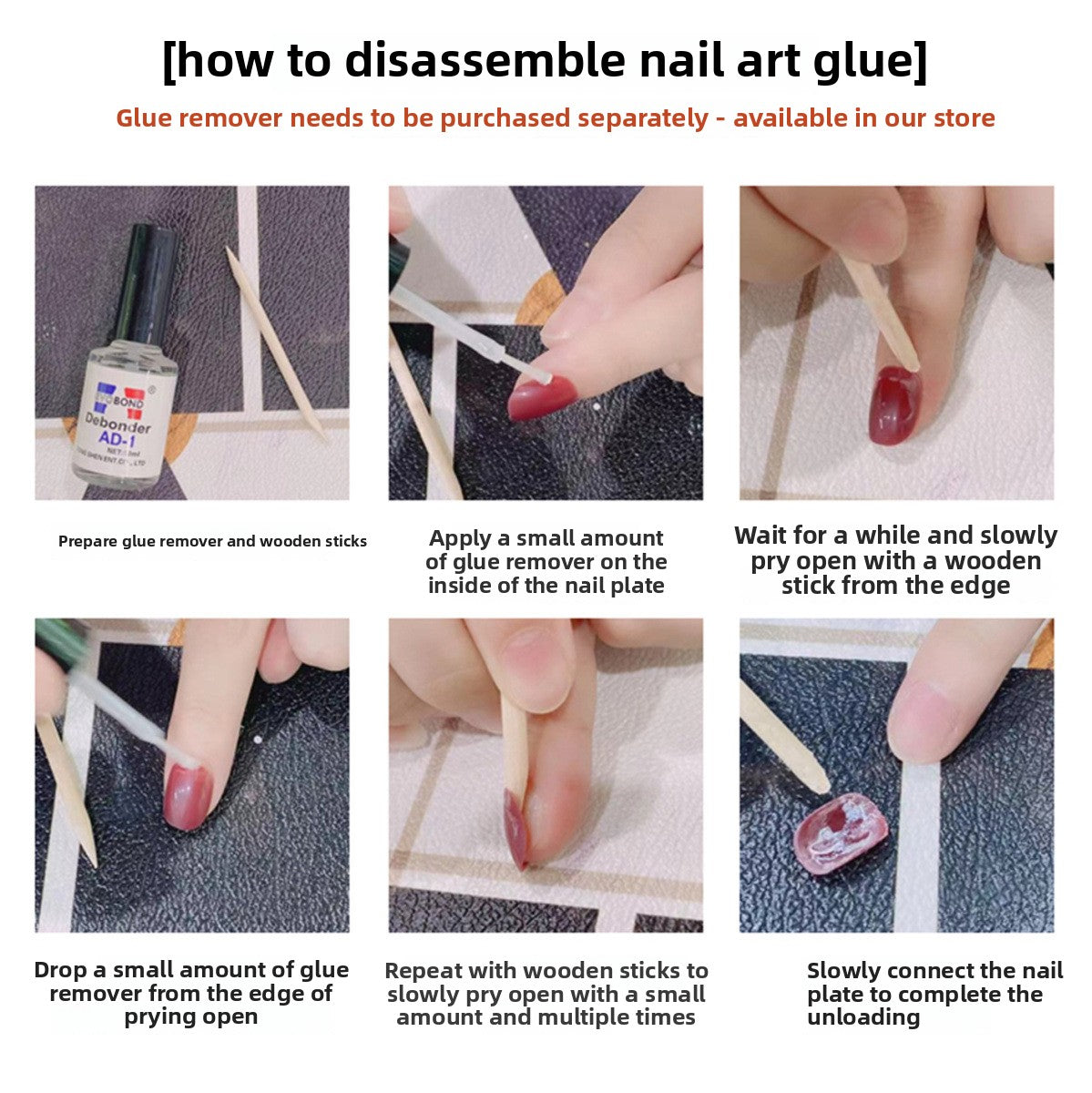 0994- Handmade press on nails fake nails removable