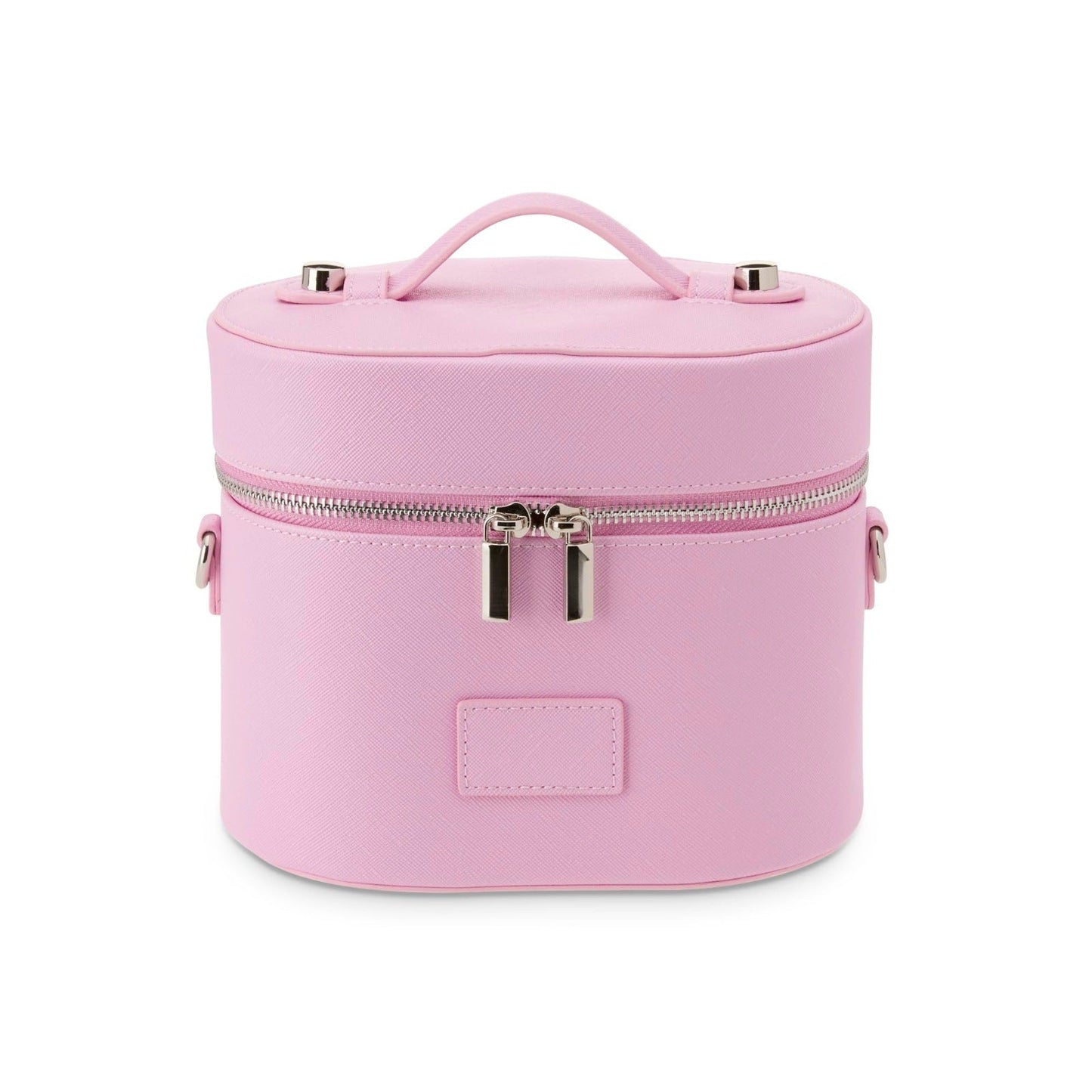 Women's Light-Luxury Cosmetic Bag With Handle | PU Leather Makeup Organizer
