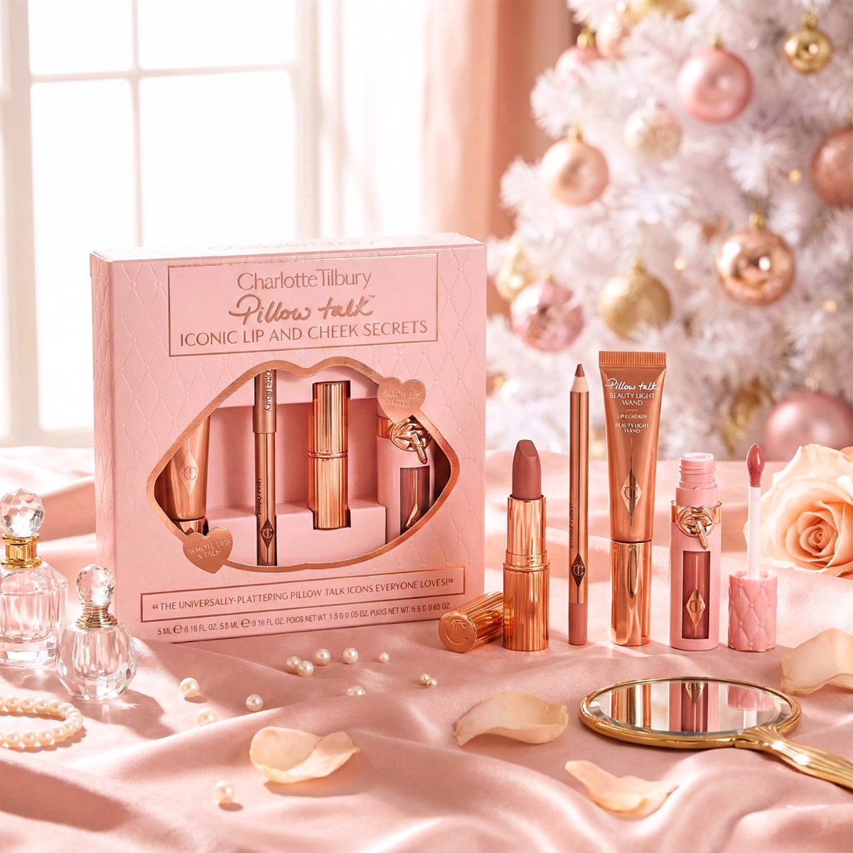 Charlotte Tilbury Pillow Talk Iconic Lip and Cheek Secrets - Pillow Talk