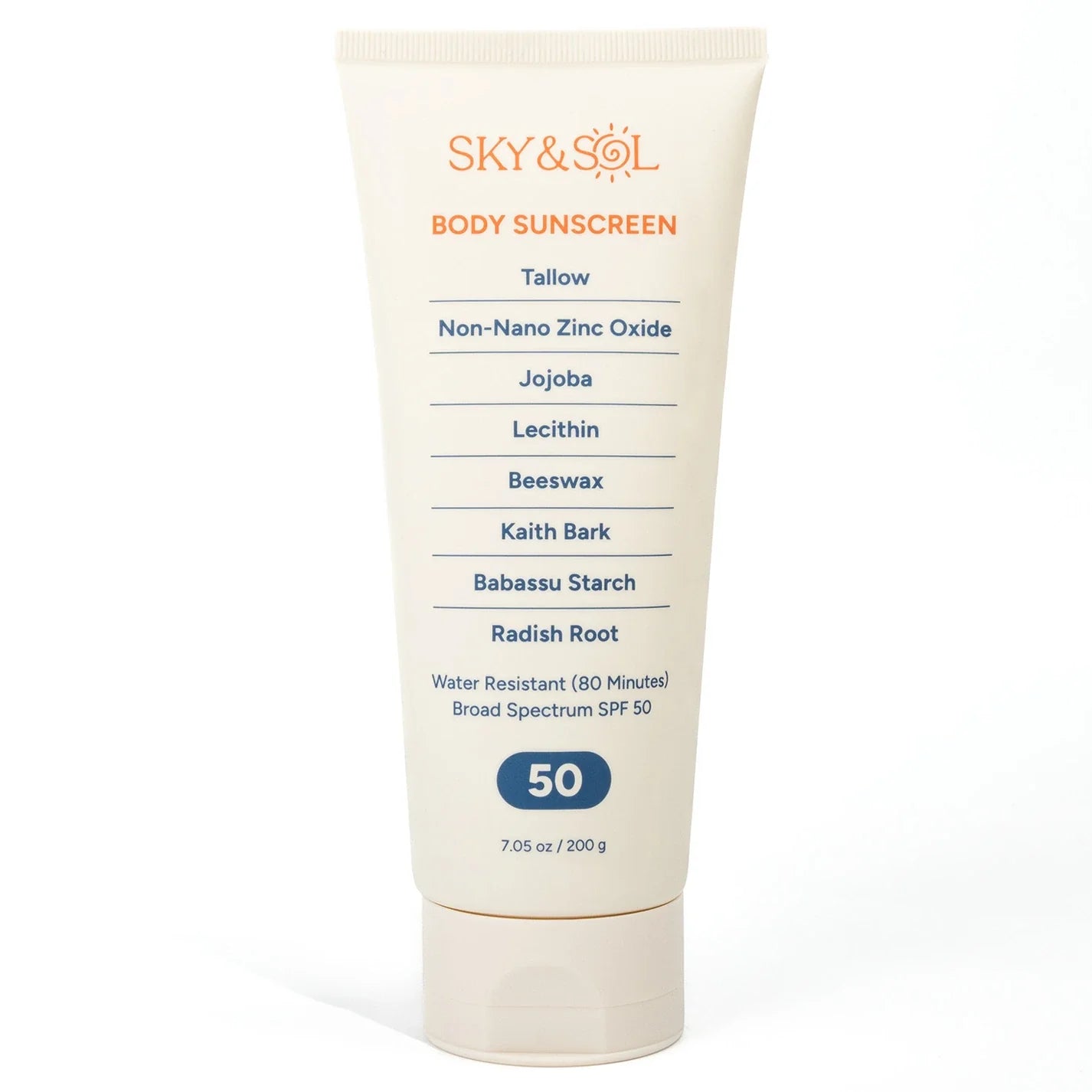 XL Sky and Sol Body Sunscreen SPF 50 (7.05 oz) - Midnight Petal