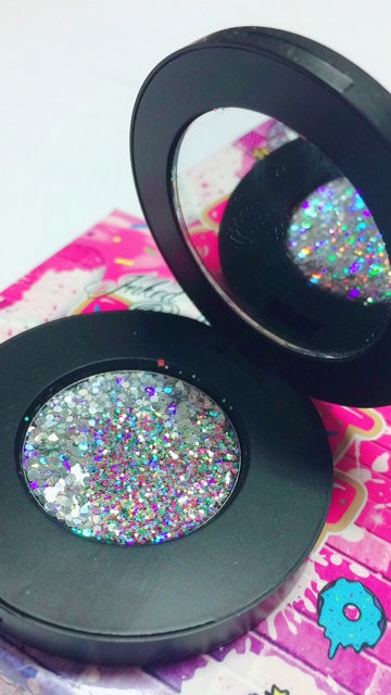 "CRYSTAL CHANDELIER !" Duo Chrome Metallic Pressed Glitter!
