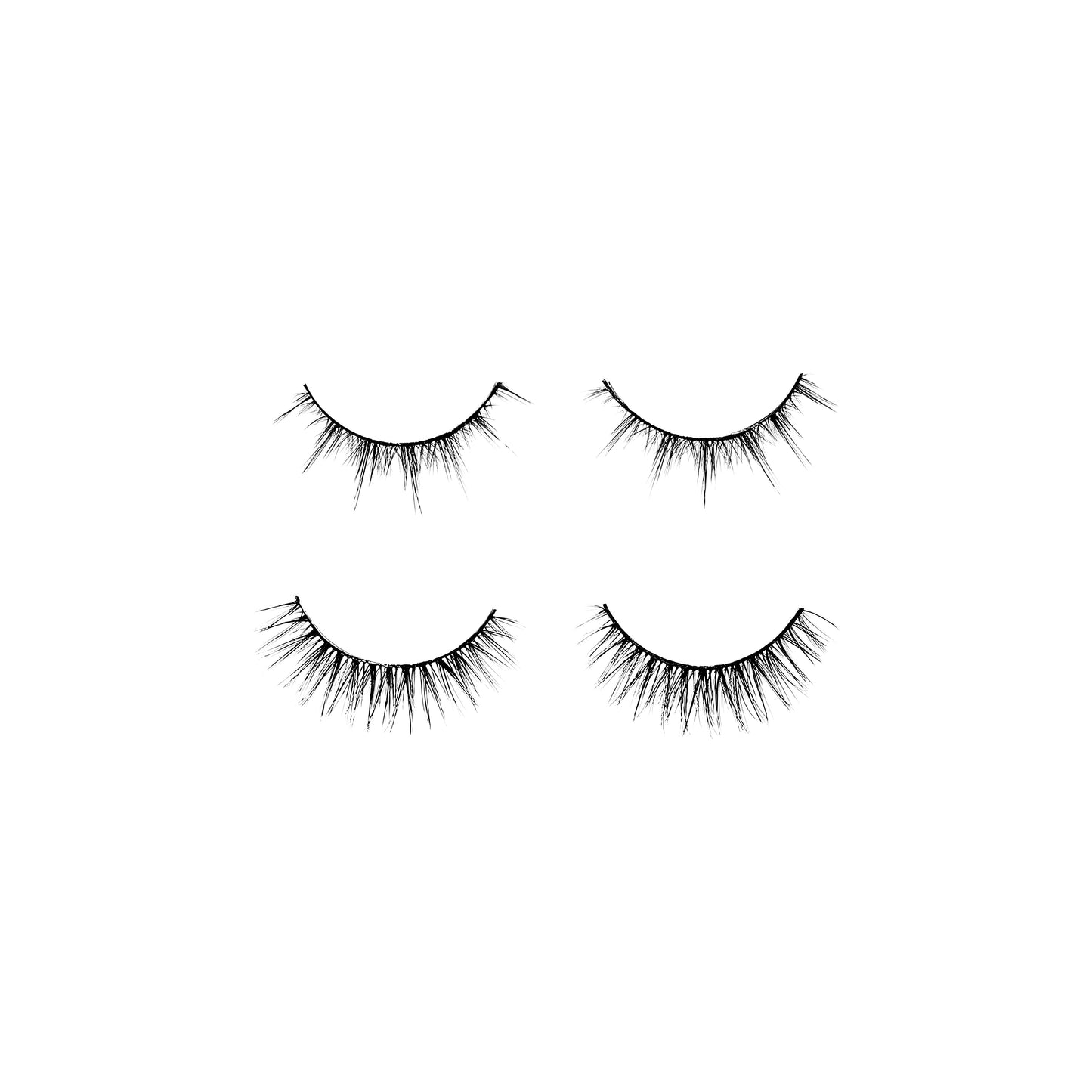 False Eyelashes with Adhesive