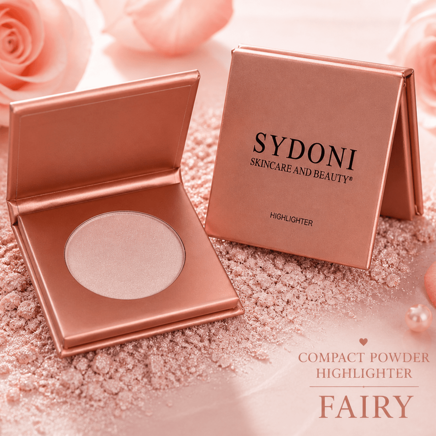 SYDONI HIGHLIGHTER POWDER-SINGLE PALETTE Net. Wt. 0.04kg
