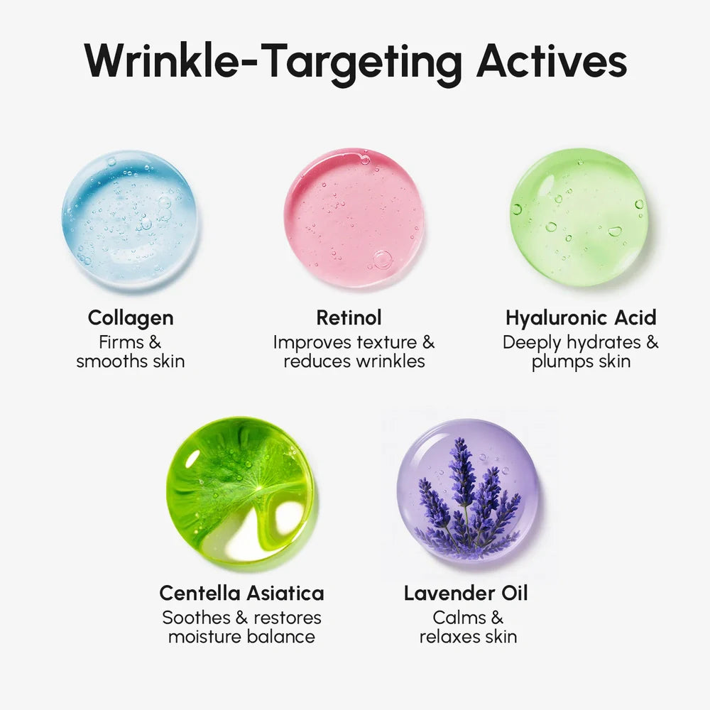 Anti-Wrinkle Forehead Patches - Midnight Petal