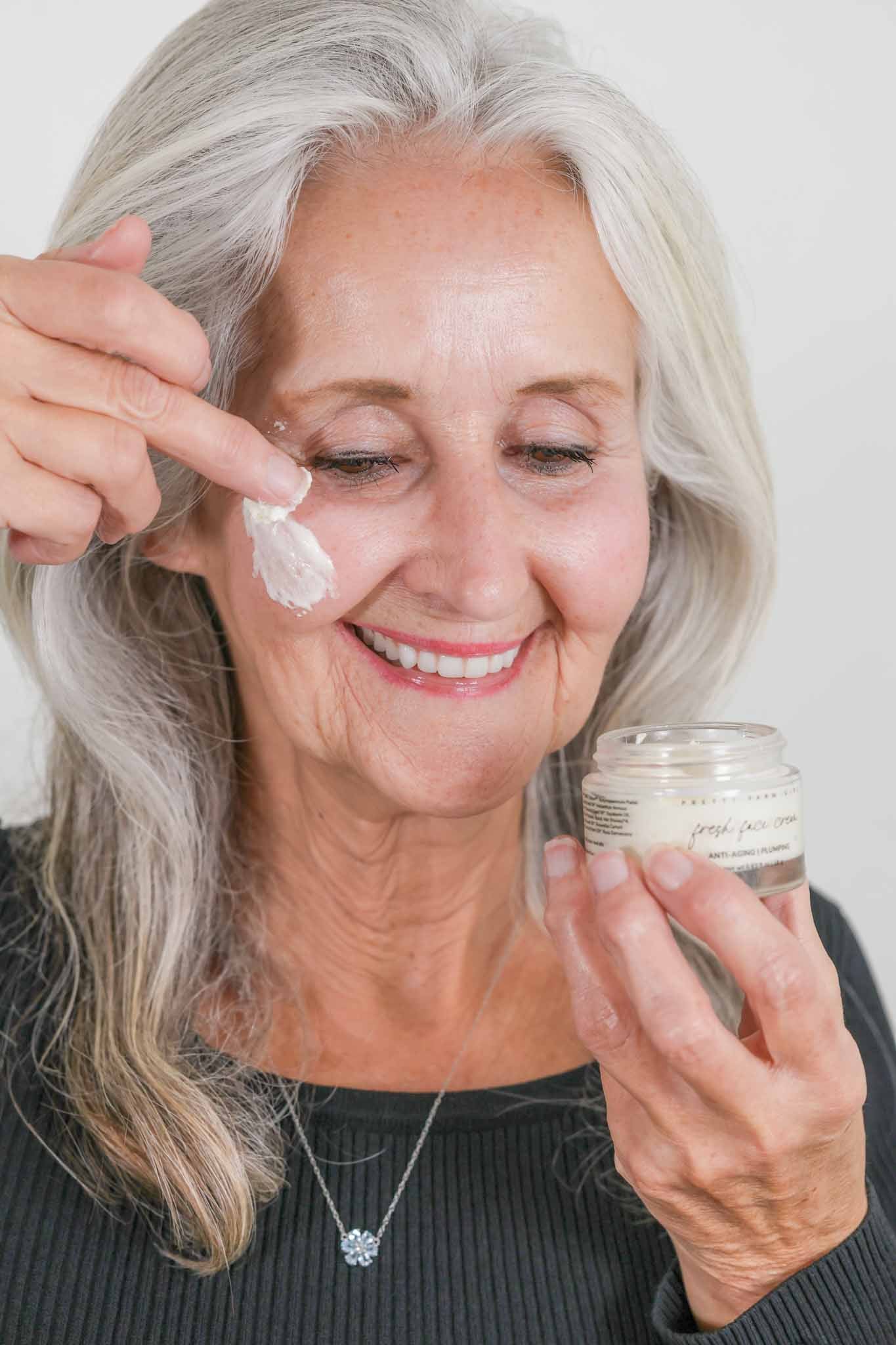 Fresh Face Cream Anti-Aging Tallow Moisturizer - Midnight Petal