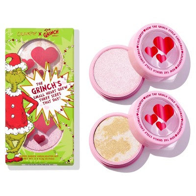 ColourPop x How the Grinch Stole Christmas Super Shock Highlighter Duo 0.21oz - Imperfect Box