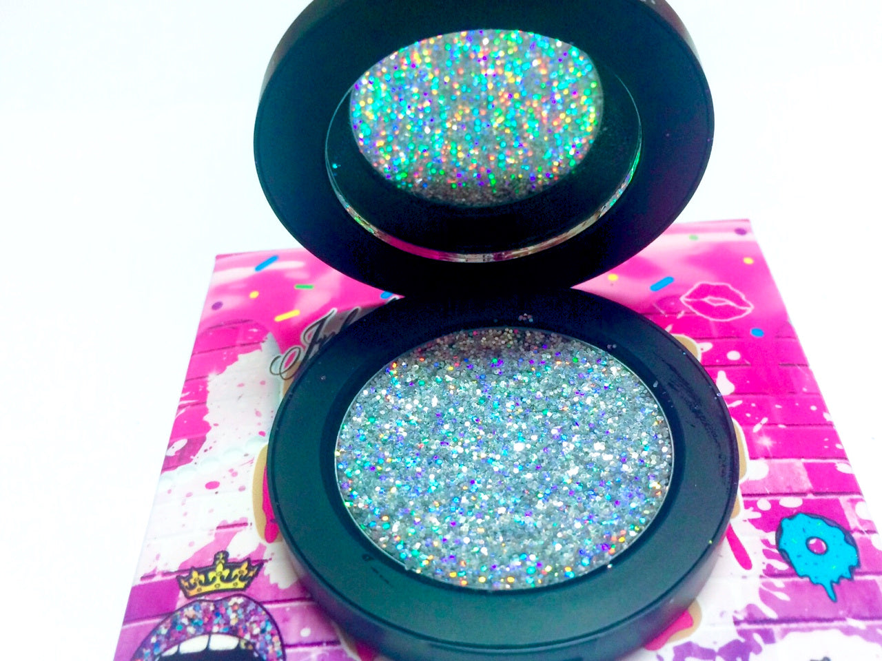 "GLASS DOLLHOUSE!" Single Pressed Glitter Palette