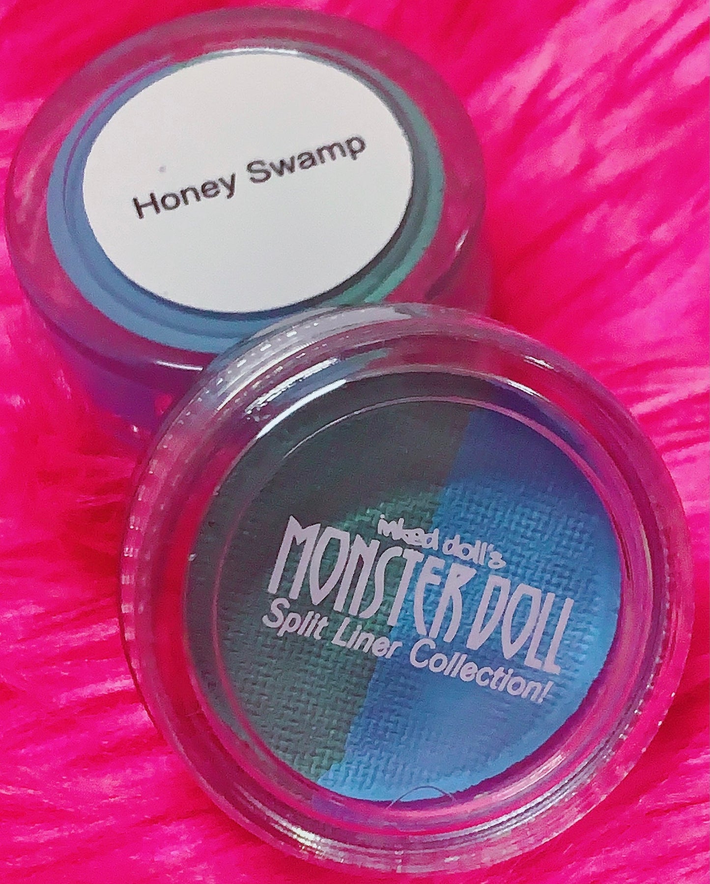 (HUGE!) Monster Doll HONEY SWAMP *UV NEON PASTEL* Split Liner/Face/Body Paint