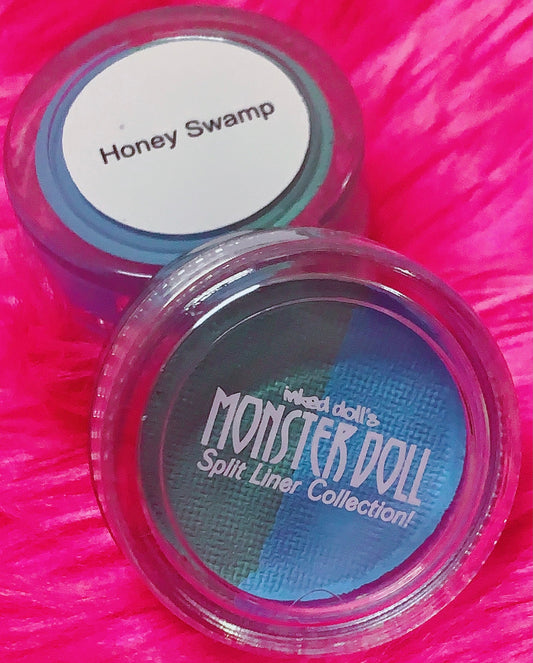 (HUGE!) Monster Doll HONEY SWAMP *UV NEON PASTEL* Split Liner/Face/Body Paint
