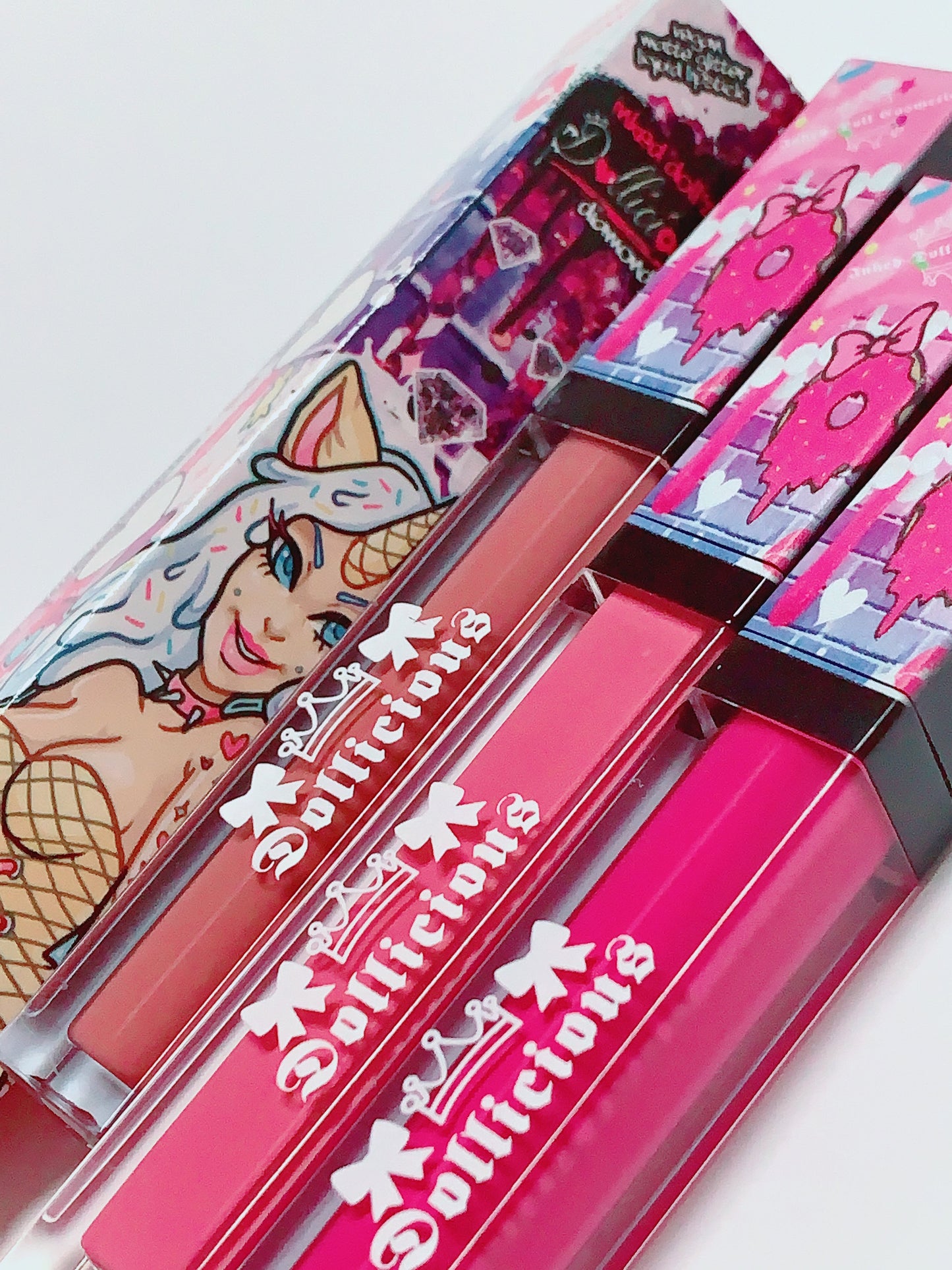 The "PINKS!!" DOLLICIOUS MATTE Liquid Lipstick