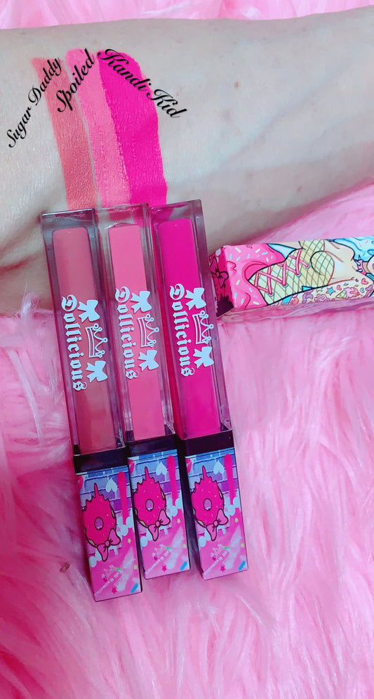 The "PINKS!!" DOLLICIOUS MATTE Liquid Lipstick