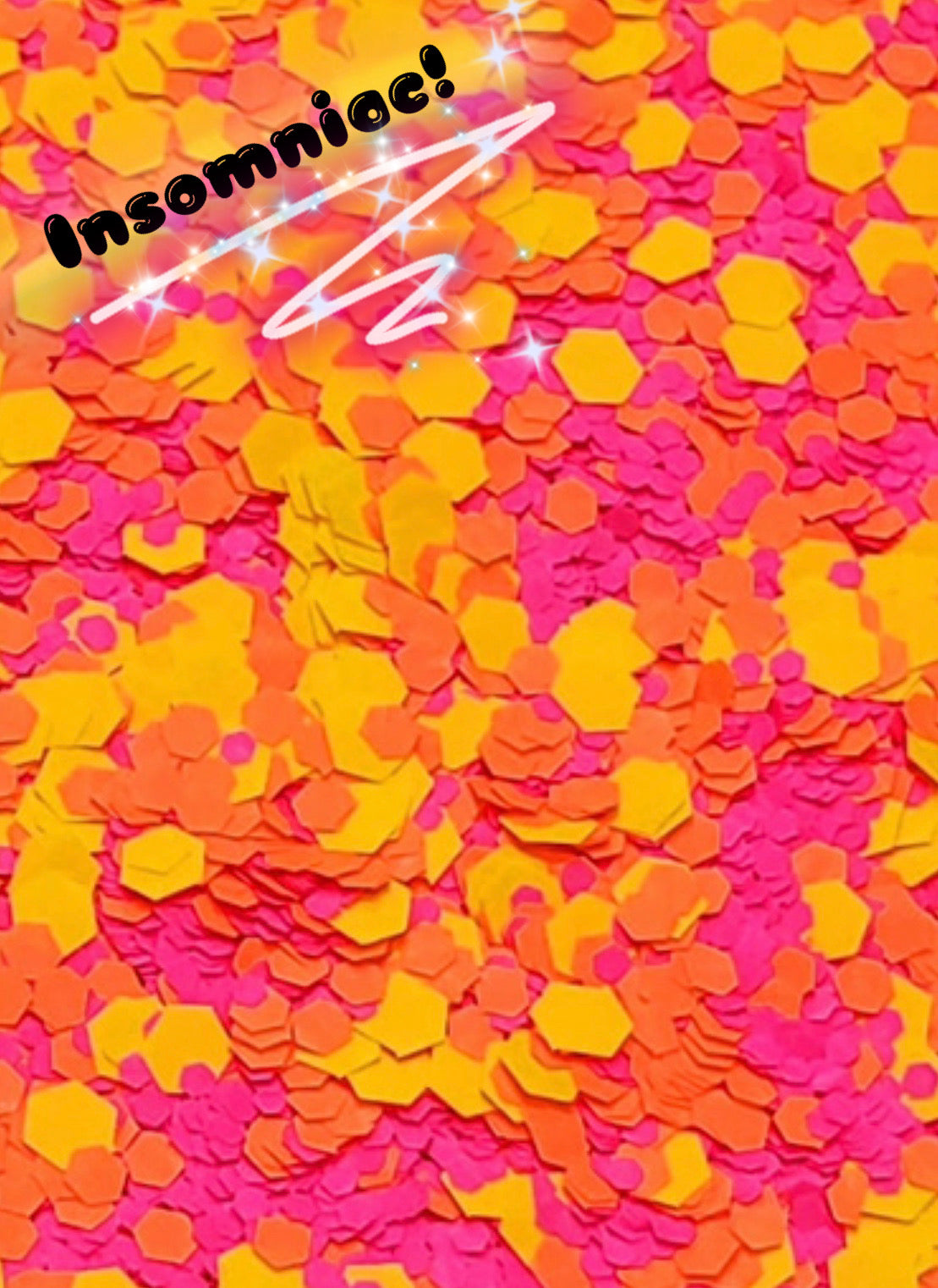 "INSOMNIAC" *UV/BlackLight* Festival FunFetti