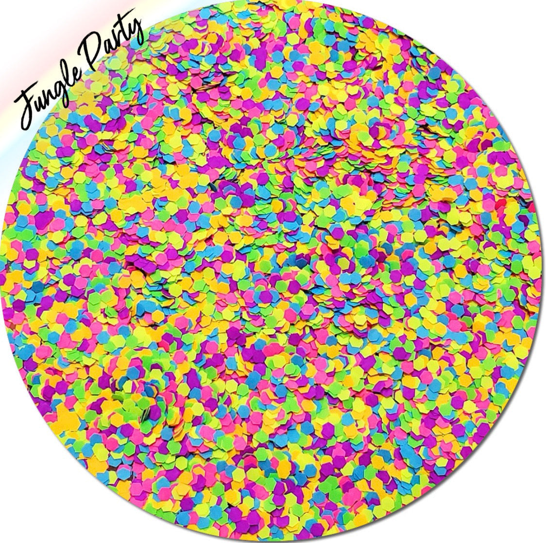 "JUNGLE PARTY" *UV/BlackLight* Festival FunFetti