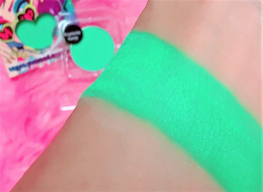*UV* KRYPTONITE KANDY! (Bright Green) PRESSED EYESHADOW SINGLE