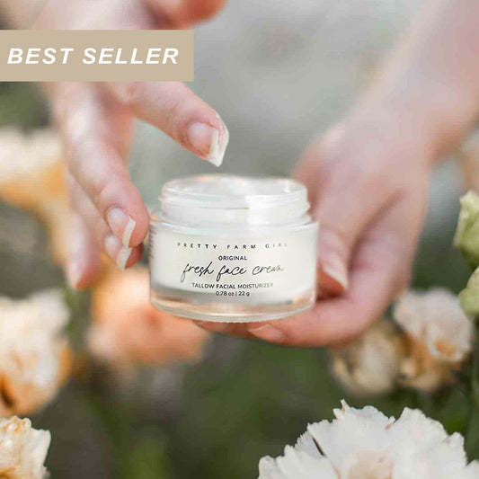 Fresh Face Cream Anti-Aging Tallow Moisturizer - Midnight Petal