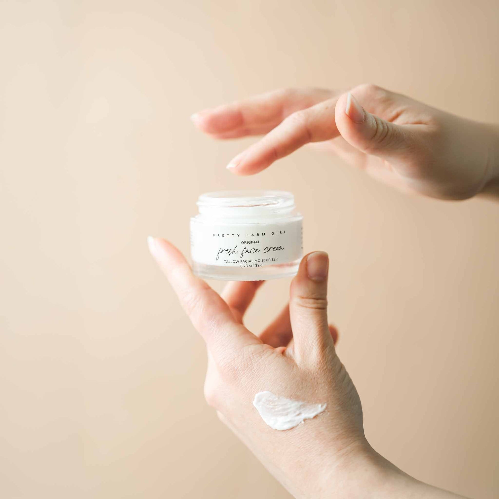 Fresh Face Cream Anti-Aging Tallow Moisturizer - Midnight Petal