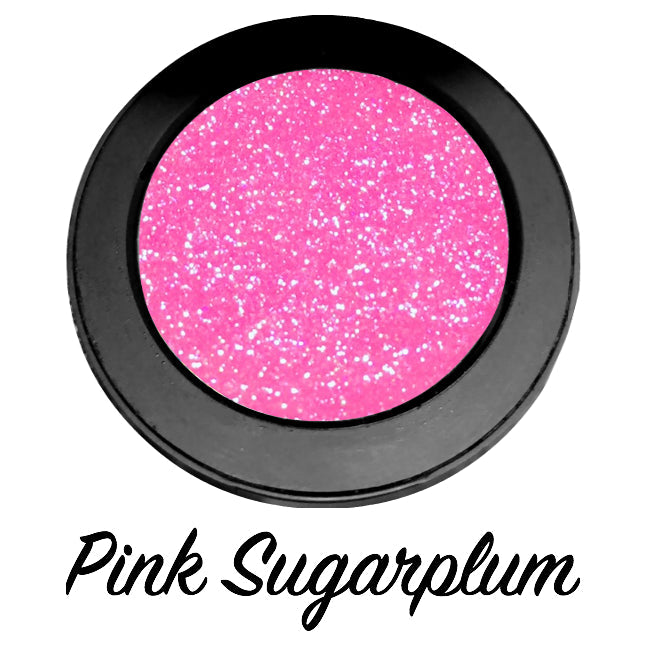 "PINK SUGAR !" Single Pressed Glitter Palette