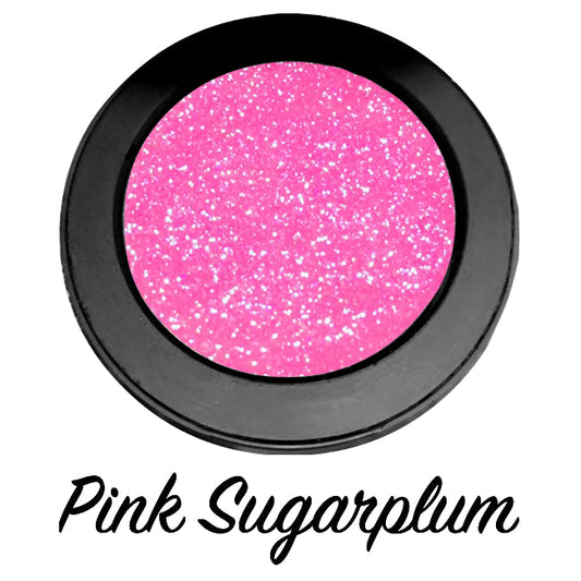"PINK SUGAR !" Single Pressed Glitter Palette
