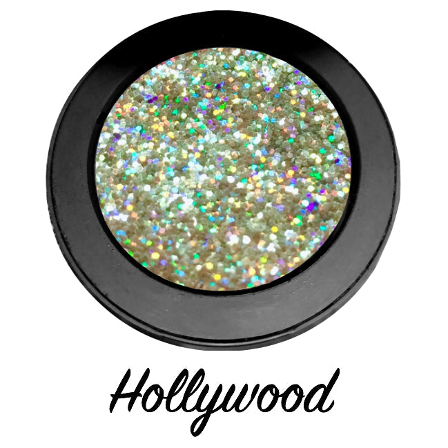 "HOLLYWOOD!" Single Pressed Glitter Palette