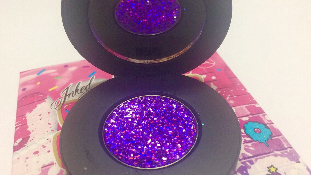 "PURPLE REIGN!" Single Pressed Glitter Palette