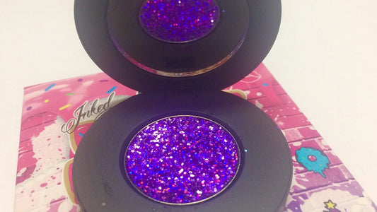 "PURPLE REIGN!" Single Pressed Glitter Palette