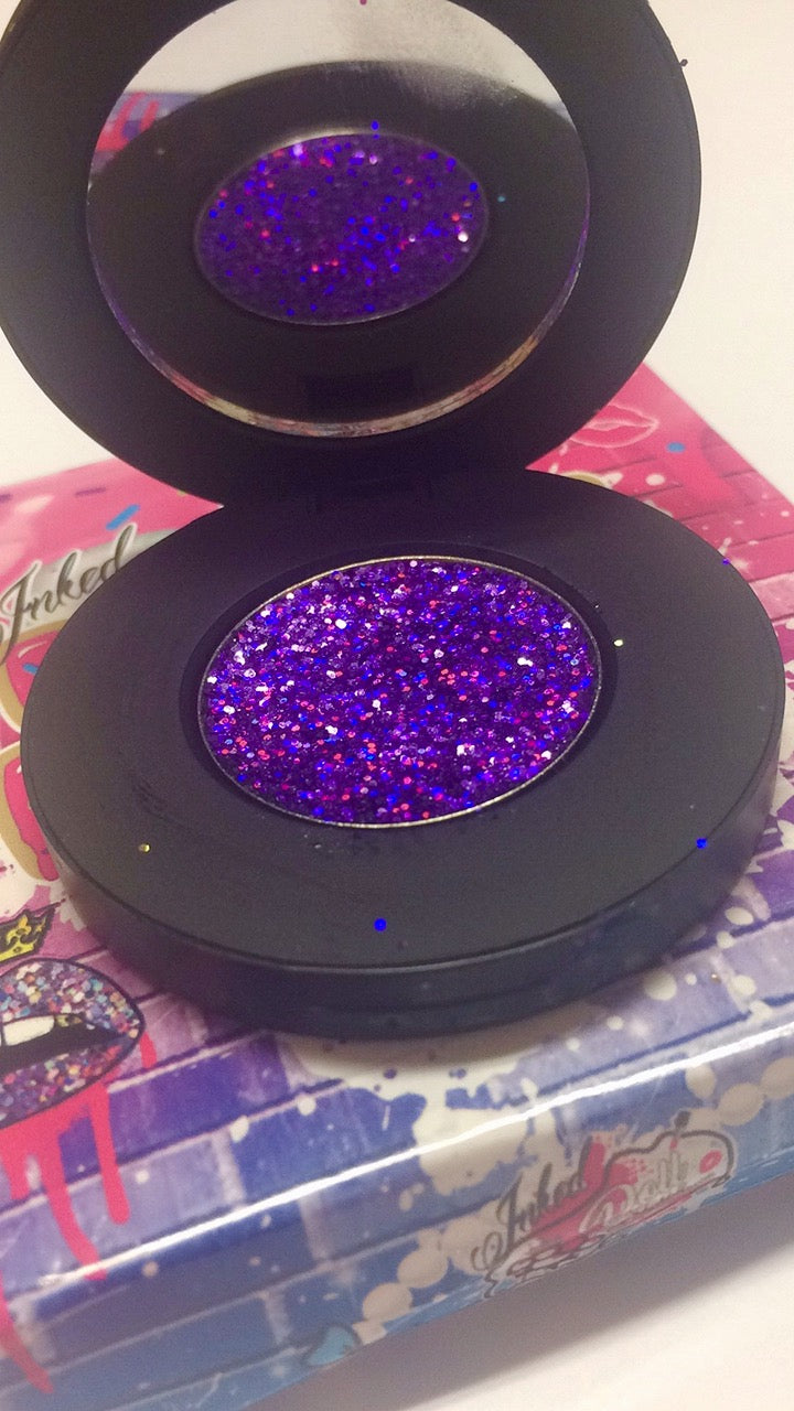 "PURPLE REIGN!" Single Pressed Glitter Palette