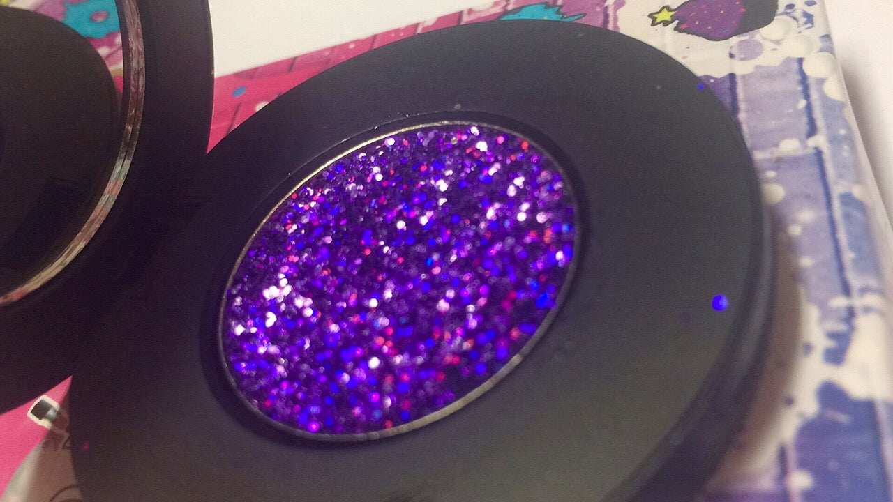 "PURPLE REIGN!" Single Pressed Glitter Palette