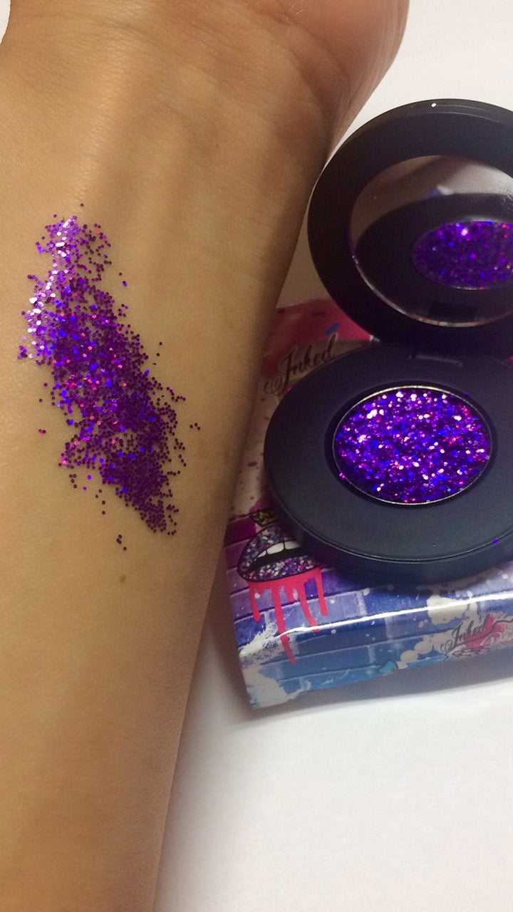 "PURPLE REIGN!" Single Pressed Glitter Palette