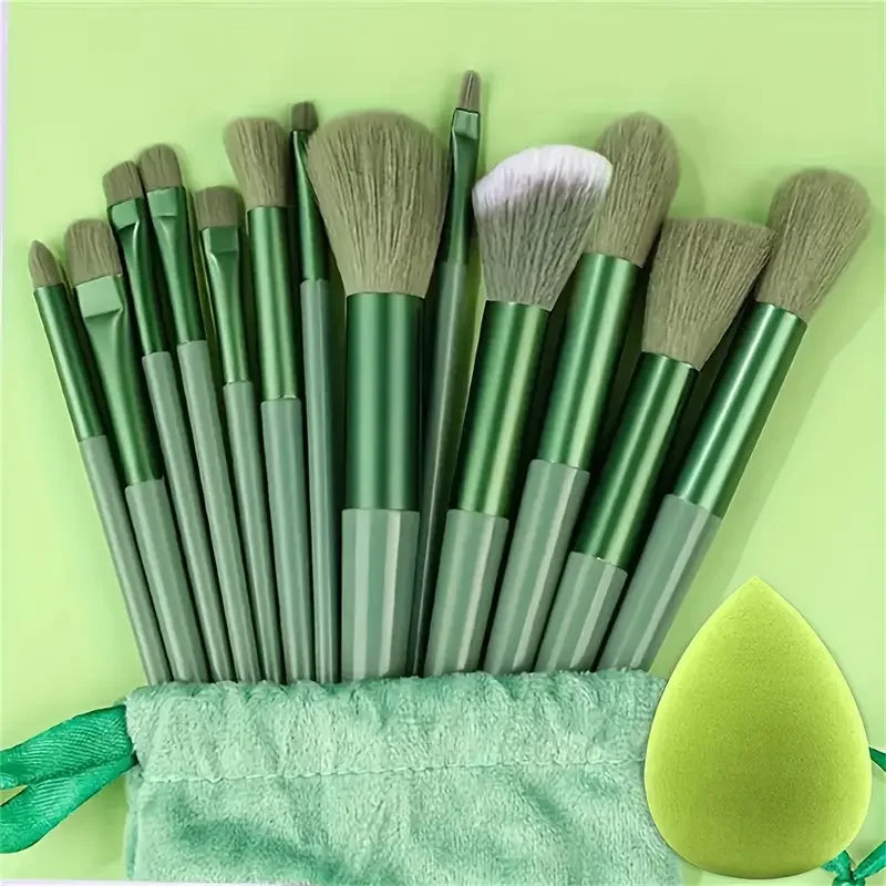 Professional 13-Piece Makeup Brush Set | Complete Cosmetic Tool Kit