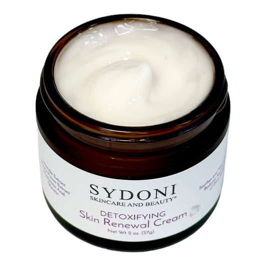SHIPS 5/30 SYDONI DETOXIFYING SKIN RENEWAL CREAM with Lavender & Peony | Restore & Rebalance Net. Wt. 2oz. (57g)