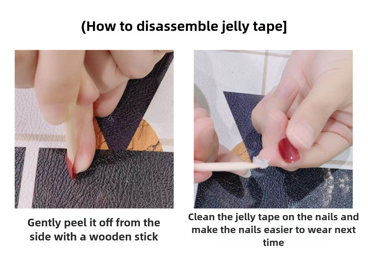 0989- Handmade press on nails fake nails removable