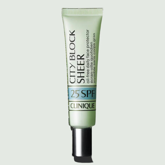 Clinique City Block Sheer Oil-Free Daily Face Protector Broad Spectrum SPF 25 1.4 OZ