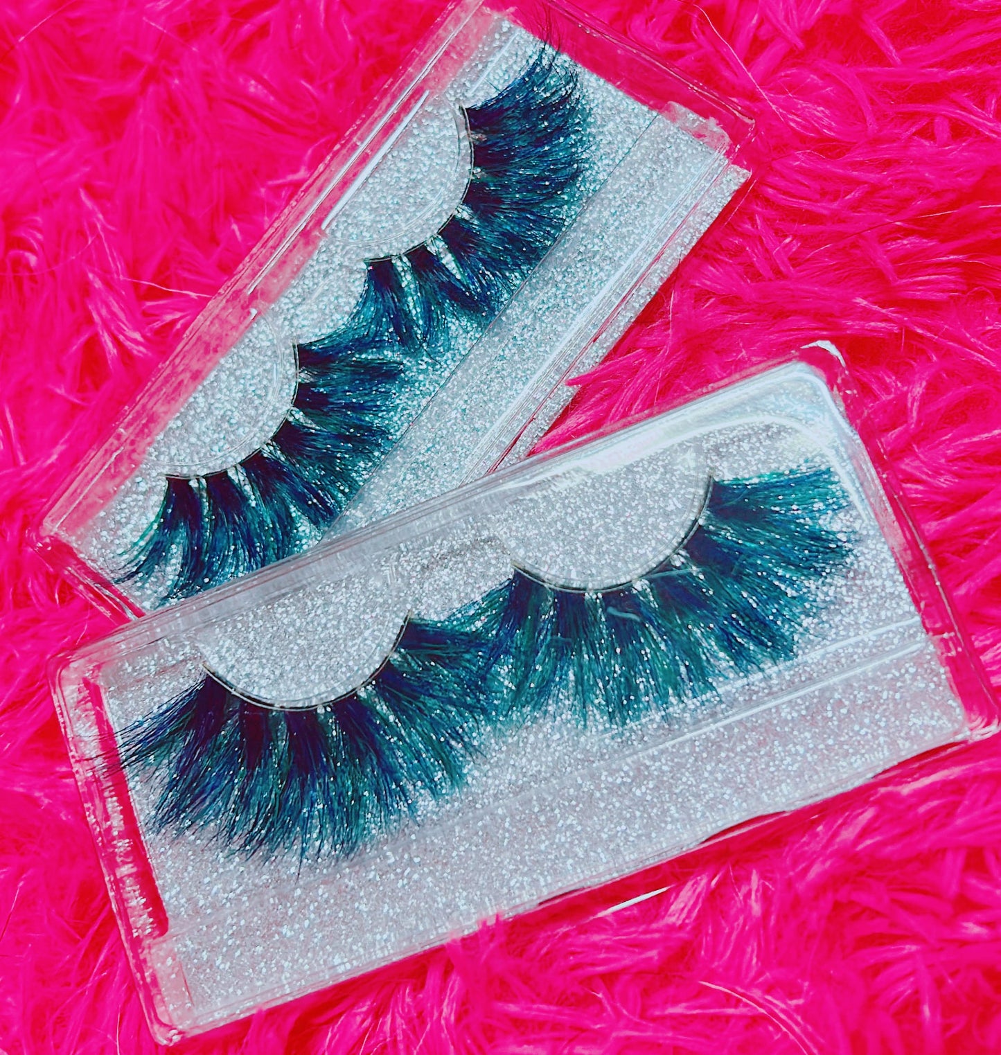 *PEACOCK* (Blue/Green) DreamDoll Color Lashes!