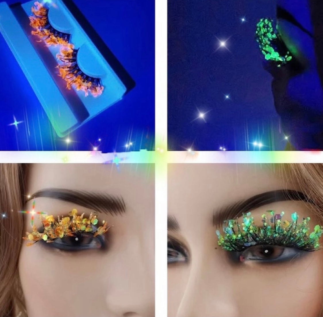 WOODLAND SPRITE “FairyTopia” *UV* Glitter DreamDoll Lashes